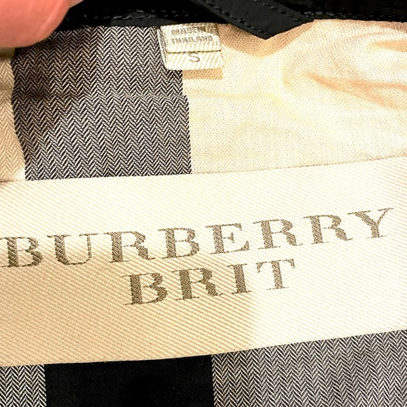 BURBERRY Brit Men’s Rain Jacket Black S Small - Picture 5 of 12